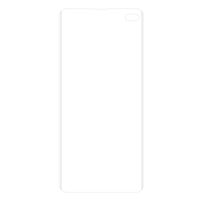 ENKAY Hat-prince 3D Full Screen PET Curved Hot Bending HD Screen Protector Film for Galaxy S10+, Galaxy S10+