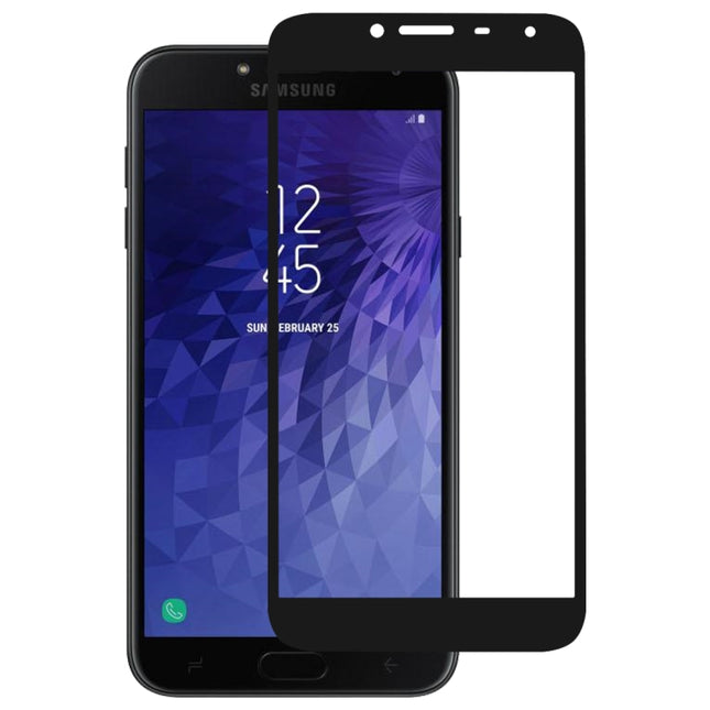 Full Glue Full Cover Screen Protector Tempered Glass film for Galaxy J4 (2018), For Galaxy J4 (2018)