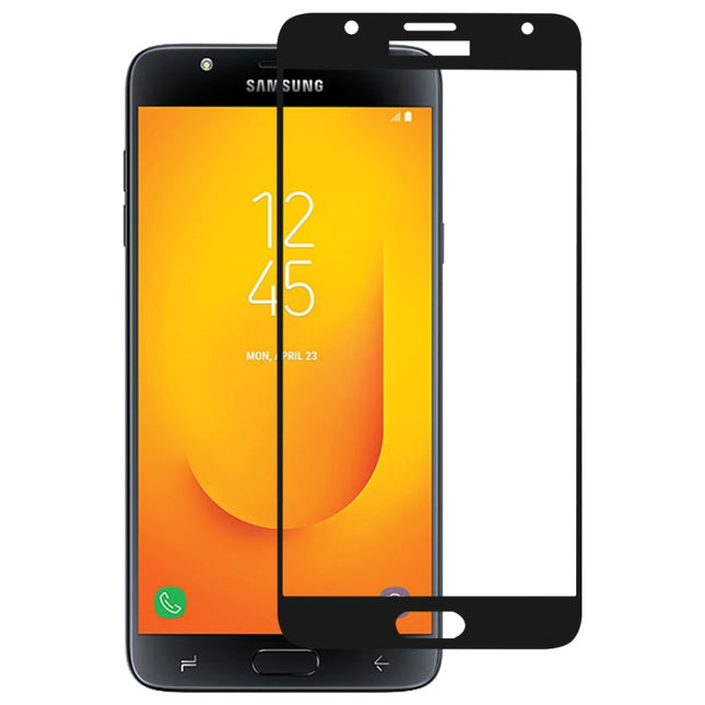 Full Glue Full Cover Screen Protector Tempered Glass film for Galaxy J7 Duo, For Galaxy J7 Duo