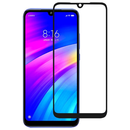 Full Glue Full Cover Screen Protector Tempered Glass film for Xiaomi Redmi 7, For Xiaomi Redmi 7