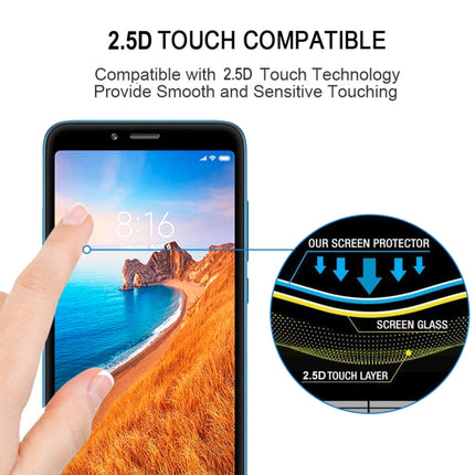 Full Glue Full Cover Screen Protector Tempered Glass film for Xiaomi Redmi 7A, For Xiaomi Redmi 7A