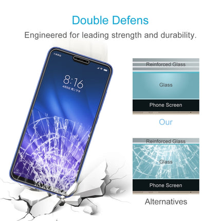 0.26mm 9H Surface Hardness 2.5D Full Screen Tempered Glass Film for Xiaomi Mi 8 Lite, For Mi 8 Lite
