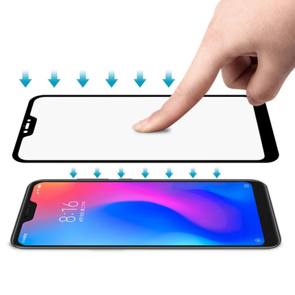Ultra Thin 9H 3D HD Anti-burst Full Screen Carbon Fiber Tempered Glass Film for Xiaomi Redmi Note 6, Xiaomi Redmi Note 6