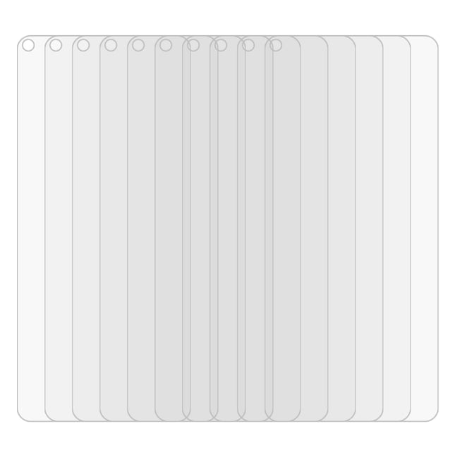 For Huawei Nova 5T 10 PCS 0.26mm 9H 2.5D Tempered Glass Film