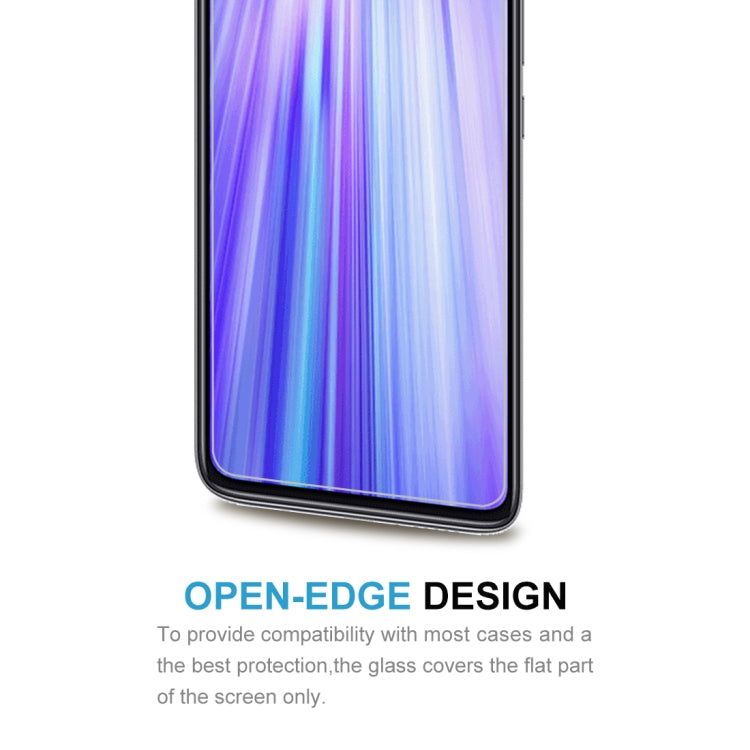 For Xiaomi Redmi Note 8 Pro 50 PCS 0.26mm 9H 2.5D Tempered Glass Film