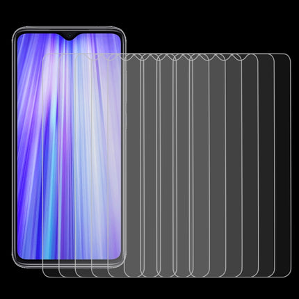 For Xiaomi Redmi Note 8 Pro 10 PCS 0.26mm 9H 2.5D Tempered Glass Film, For Xiaomi Redmi Note 8 Pro