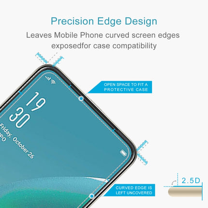 For OPPO Reno 2F 0.26mm 9H 2.5D Tempered Glass Film, For OPPO Reno 2F (1 PC)