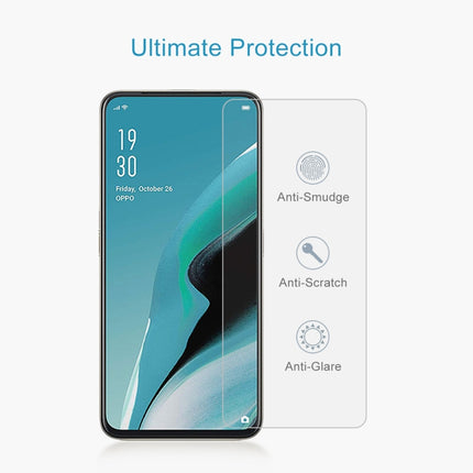 For OPPO Reno 2F 0.26mm 9H 2.5D Tempered Glass Film, For OPPO Reno 2F (1 PC)