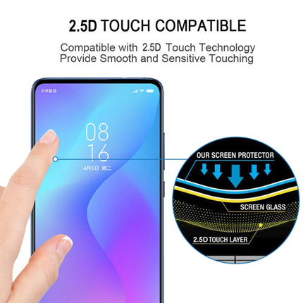 2 PCS 9H 2.5D Full Screen Tempered Glass Film for Xiaomi Redmi K20 / Redmi K20 Pro / K20 Pro Premium, For Xiaomi Redmi K20 (2 PCS)