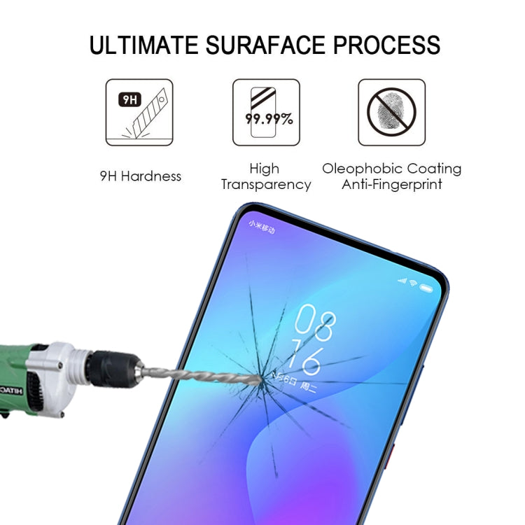 2 PCS 9H 2.5D Full Screen Tempered Glass Film for Xiaomi Redmi K20 / Redmi K20 Pro / K20 Pro Premium