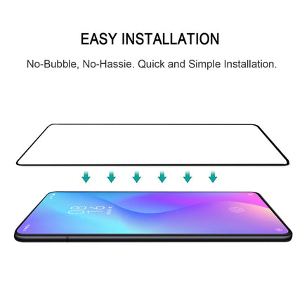 2 PCS 9H 2.5D Full Screen Tempered Glass Film for Xiaomi Redmi K20 / Redmi K20 Pro / K20 Pro Premium, For Xiaomi Redmi K20 (2 PCS)