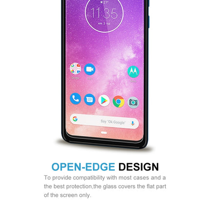 0.26mm 9H 2.5D Tempered Glass Film for Motorola One Vision, For Motorola One Vision (1 PCS)