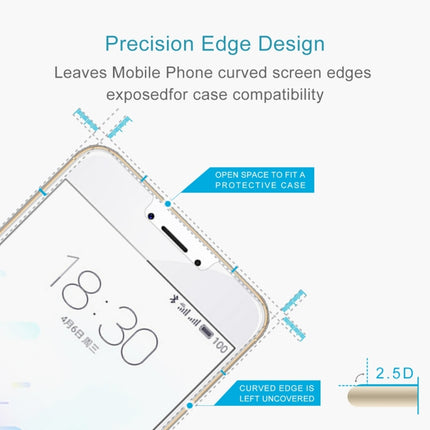 For Meizu M3 Note / Meilan Note 3 0.26mm 9H Surface Hardness 2.5D Explosion-proof Tempered Glass Screen Film, For M3 Note / Meilan Note 3