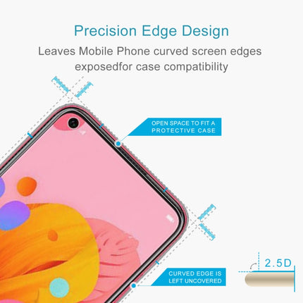 2 PCS 0.26mm 9H 2.5D Tempered Glass Film for Huawei nova 5, For nova 5
