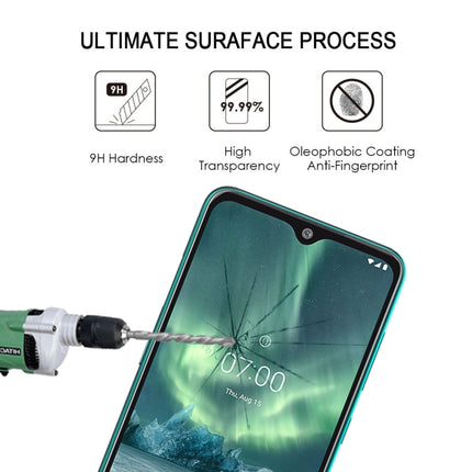For Nokia 7.2 Full Glue Full Cover Screen Protector Tempered Glass film , For Nokia 7.2