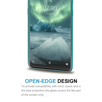 For Nokia 7.2 2.5D Non-Full Screen Tempered Glass Film, For Nokia 7.2
