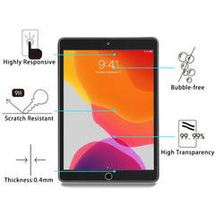 For iPad 10.2 2021 / 2020 / 2019 9H 2.5D Tempered Glass Film, For iPad 10.2 2021 / 2020 / 2019(2.5D)(1 PC)