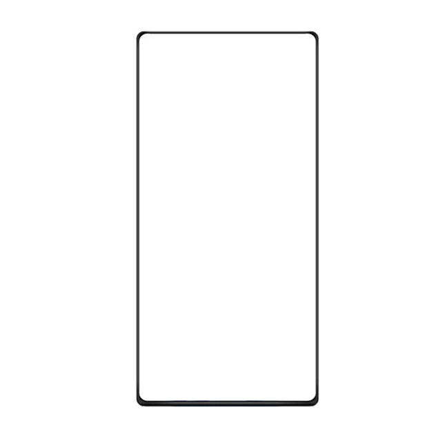 For Galaxy Note 10 3D Curved Edge Glue Curved Full Screen Tempered Glass Film, Fingerprint Unlock Is Supported