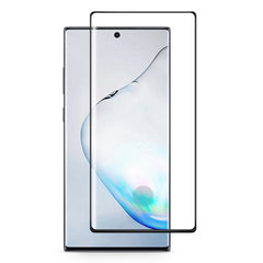 Für Galaxy Note 10+, vollständig verklebte 3D-Hartglasfolie mit gebogenen Kanten, Entsperren per Fingerabdruck wird unterstützt, für Galaxy Note 10+ 9H (1 Stück)