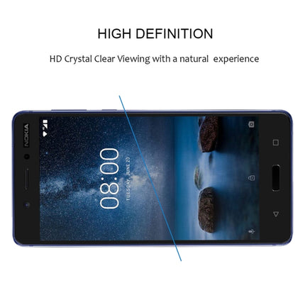 Full Glue Full Cover Screen Protector Tempered Glass film for Nokia 5.1, For Nokia 5.1
