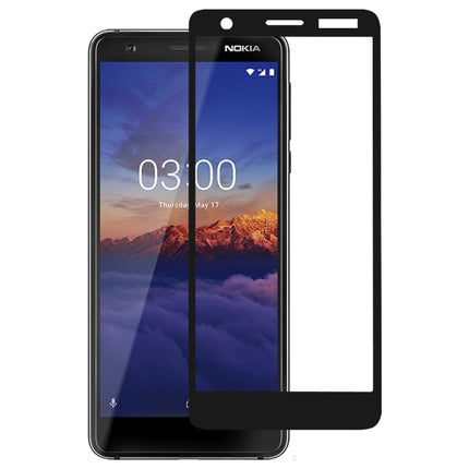 Full Glue Full Cover Screen Protector Tempered Glass film for Nokia 3.1, For Nokia 3.1