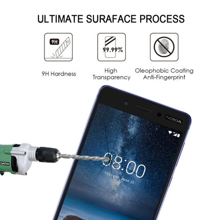 Full Glue Full Cover Screen Protector Tempered Glass film for Nokia 3.1, For Nokia 3.1