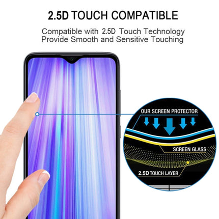 25 PCS Full Cover ScreenProtector Tempered Glass Film for Xiaomi Redmi Note 8 Pro, For Xiaomi Redmi Note 8 Pro