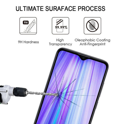 25 PCS Full Cover ScreenProtector Tempered Glass Film for Xiaomi Redmi Note 8 Pro, For Xiaomi Redmi Note 8 Pro