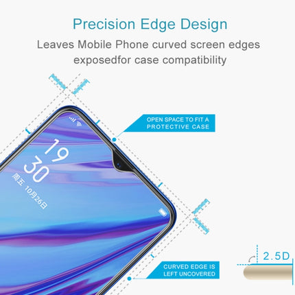 0.26mm 9H 2.5D Tempered Glass Film for OPPO A9, For OPPO A9 (1 PC)