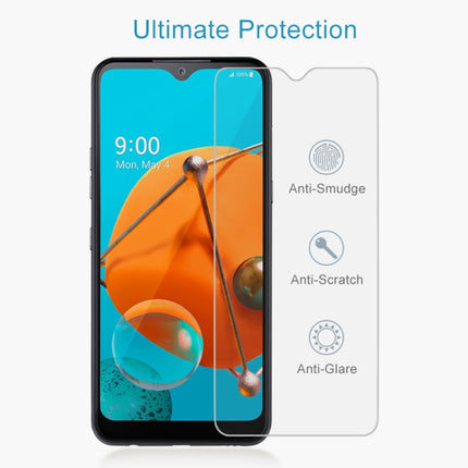For LG K51 0.26mm 9H 2.5D Explosion-proof Tempered Glass Screen Film, For LG K51