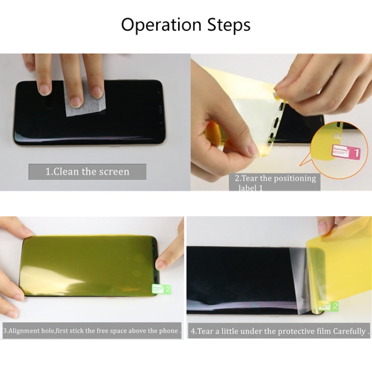 25 PCS For Galaxy Note 10 Soft TPU Full Coverage Front Screen Protector
