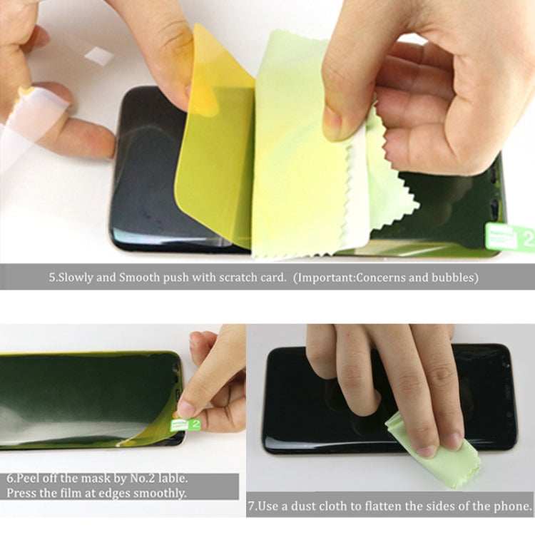 25 PCS For Galaxy Note 10 Soft TPU Full Coverage Front Screen Protector