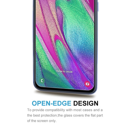 2.5D Non-Full Screen Tempered Glass Film for Galaxy A40, For Galaxy A40 (1 PC)