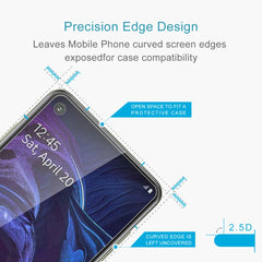 50 PCS 2.5D Non-Full Screen Tempered Glass Film for Galaxy A60, For Galaxy A60 (50 PCS)