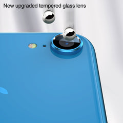 For iPhone XR Titanium Alloy Metal Camera Lens Protector Tempered Glass Film, For iPhone XR (1 PC), For iPhone XR