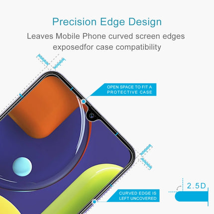 50 PCS For Galaxy A50s 2.5D Non-Full Screen Tempered Glass Film, For Galaxy A50s (50 PCS)