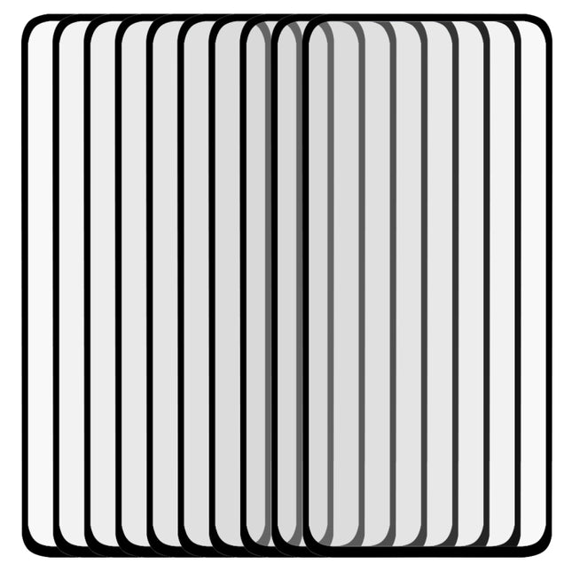 25 PCS For Vivo X30 Full Glue Full Cover Screen Protector Tempered Glass Film