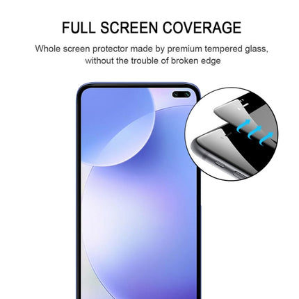 For Xiaomi Redmi K30 Full Glue Full Cover Screen Protector Tempered Glass Film, For Xiaomi Redmi K30 (1 PC)