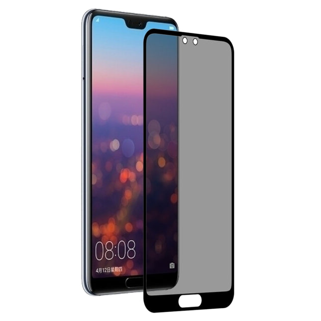 Full Cover Anti-spy Tempered Glass Film for Huawei P20 Pro
