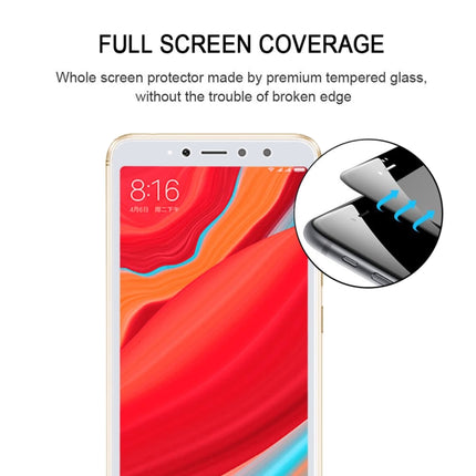 0.26mm 9H 2.5D Anti-scratch Silk-screen Tempered Glass Full Screen Film for Xiaomi Redmi S2, For Redmi S2 (1 PCS) Black, For Redmi S2 (1 PCS)
