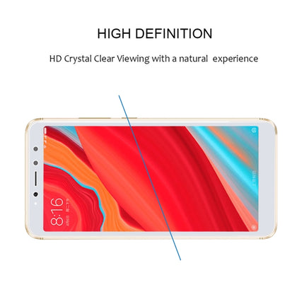 0.26mm 9H 2.5D Anti-scratch Silk-screen Tempered Glass Full Screen Film for Xiaomi Redmi S2, For Redmi S2 (1 PCS) Black, For Redmi S2 (1 PCS)
