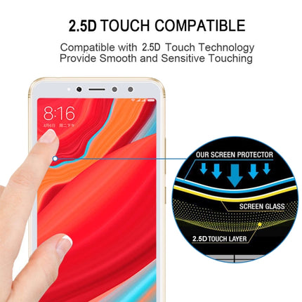 0.26mm 9H 2.5D Anti-scratch Silk-screen Tempered Glass Full Screen Film for Xiaomi Redmi S2, For Redmi S2 (1 PCS) Black, For Redmi S2 (1 PCS)
