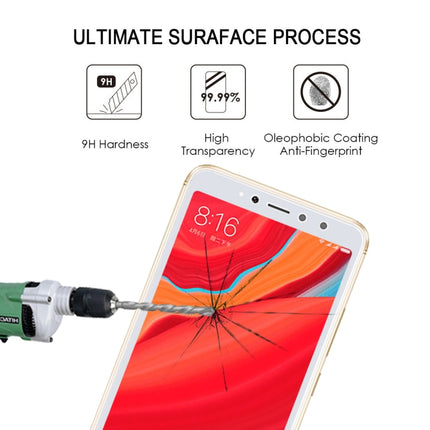 0.26mm 9H 2.5D Anti-scratch Silk-screen Tempered Glass Full Screen Film for Xiaomi Redmi S2, For Redmi S2 (1 PCS) Black, For Redmi S2 (1 PCS)