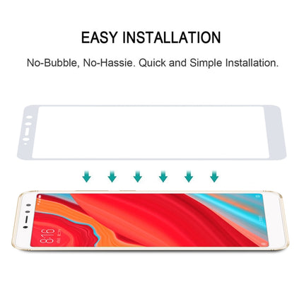 0.26mm 9H 2.5D Anti-scratch Silk-screen Tempered Glass Full Screen Film for Xiaomi Redmi S2, For Redmi S2 (1 PCS) Black, For Redmi S2 (1 PCS)