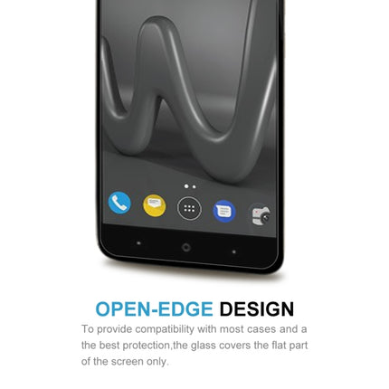 2 PCS for Wiko Harry 0.26mm 9H Surface Hardness 2.5D Curved Edge Tempered Glass Screen Protector