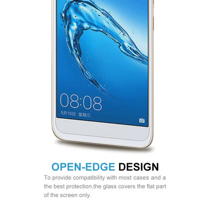 For Huawei Y6 Pro (2017) 0.26mm 9H Surface Hardness 2.5D Curved Edge Tempered Glass Screen Protector, For Y6 Pro (2017)