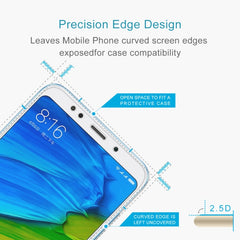 50 PCS for Xiaomi Redmi 5 Plus  0.26mm 9H Surface Hardness 2.5D Curved Edge Tempered Glass Screen Protector, For Redmi 5 Plus