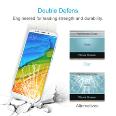 50 PCS for Xiaomi Redmi 5 Plus  0.26mm 9H Surface Hardness 2.5D Curved Edge Tempered Glass Screen Protector, For Redmi 5 Plus