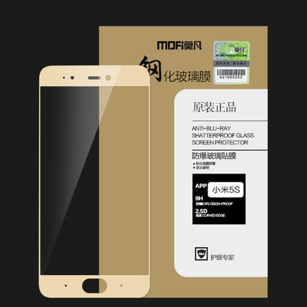 MOFI Xiaomi Mi 5s 0.3mm 9H Hardness 2.5D Explosion-proof Full Screen Tempered Glass Screen Film, For Xiaomi Mi 5s, For Mi 5s