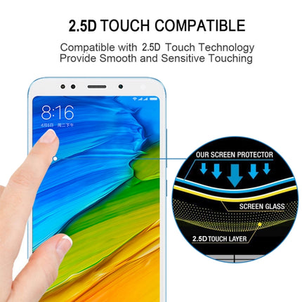 0.33mm 9H 2.5D Full Screen Fully Adhesive Tempered Glass Film for Xiaomi Redmi 5 Plus, For Redmi 5 Plus